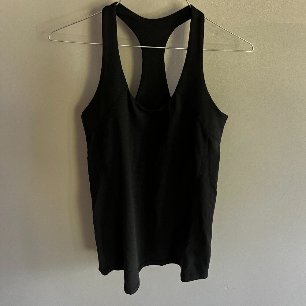 lululemon athletica Black Tank Top